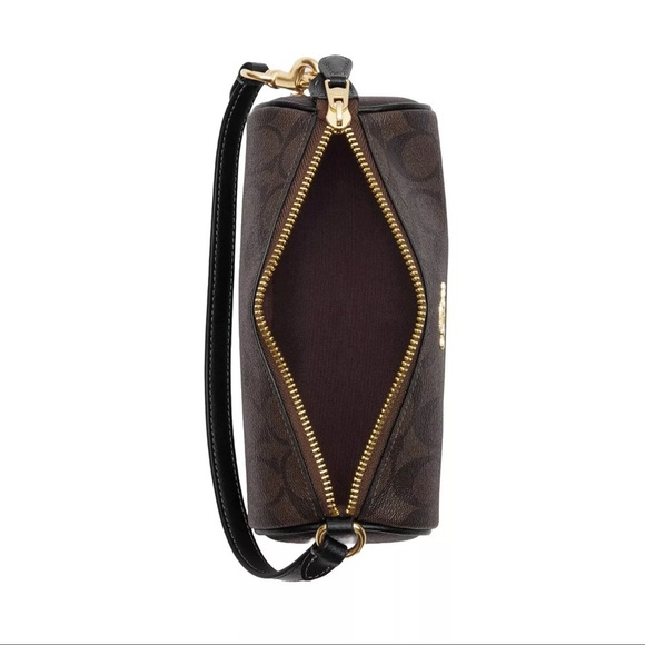 Coach Nolita Barrel Bag In Signature Canvas - Picture 5 of 11